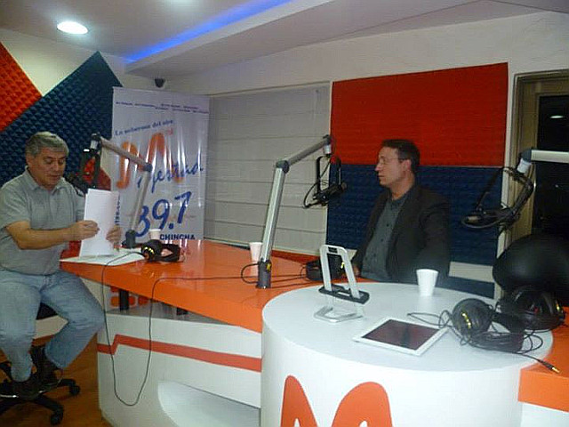 entrevista en radio Majestad con Bernardo Abad