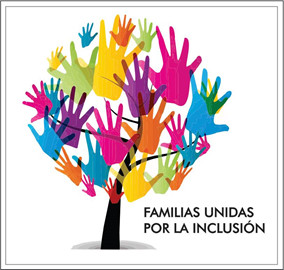 Logotipo de Familias Unidas por la Inclusión. 